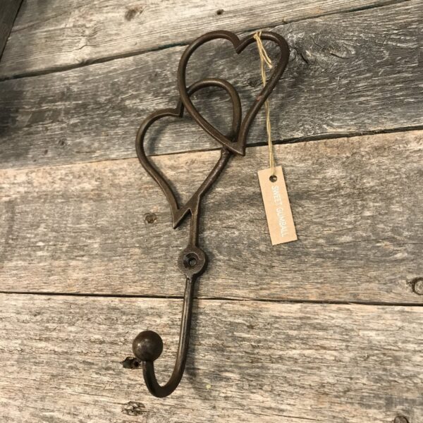 Metal Heart Wall Hook - Image 3
